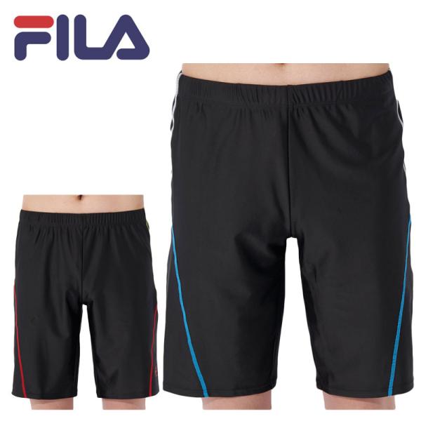 フィラ メンズ 水着 水泳 ルーズスパッツ フィットネス水着 427909 427-909 FILA タイツ ボトムス ロングスパッツ フィットネスパンツ スポーツ ネコポス発送