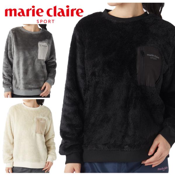 マリクレールスポーツ レディース 被りブルゾン 445722 MARIE CLAIRE SPORT ジャンパー アウター ジャケット ブルゾン 上着 女性