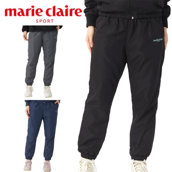 マリクレールスポーツ レディース 裏フリースパンツ 445744 MARIE CLAIRE SPORT ロングパンツ パンツ ボトムス 女性