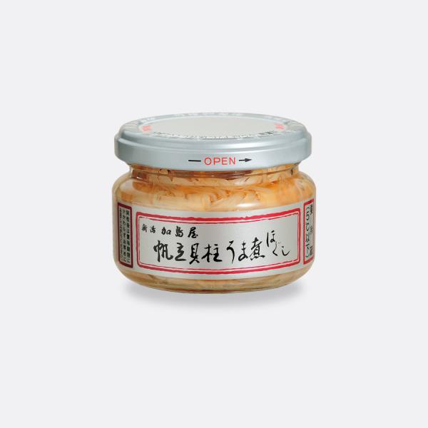 帆立貝柱の旨味がぞんぶんに味わえるトップ３の大人気商品オホーツク海で育まれた帆立貝柱を、清酒・醤油・みりんで柔らかく煮含めました。そのままでも美味しくお召し上がりいただけます。また、炊き込みご飯・大根サラダなど、幅広くご利用いただけます。数...