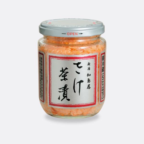 脂ののったキングサーモンだからこそ作り出せる、しっとりとした旨味とまろやかな味わい 鮭の旨味と程よい塩加減が、温かいご飯やおにぎりの具に最適の逸品です。数・内容：さけ茶漬 190g賞味期限：さけ茶漬：製造日より冷蔵で30日間※消費または賞味...