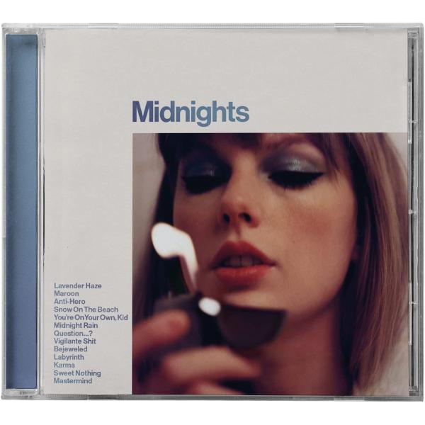 テイラースウィフト CD アルバム TAYLOR SWIFT MIDNIGHTS MOONSTONE BLUE EDITION 輸入盤 テイラー・スウィフト ミッドナイツ ムーンストーン・ブルー