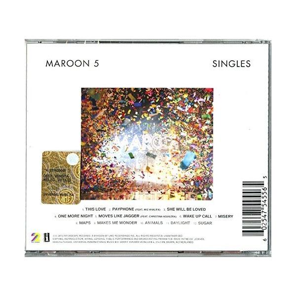 マルーン5 Cd アルバム Maroon 5 Singles 輸入盤 Album 送料無料 マルーン 5 Buyee Buyee Japanese Proxy Service Buy From Japan Bot Online