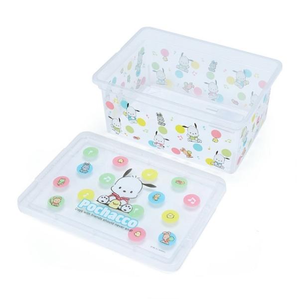 キャラクターグッズ サンリオ ポチャッコ フタ付き クリアボックス クリアケース 収納ボックス 透明 Buyee 日本代购平台 产品购物网站大全 Buyee一站式代购 Bot Online