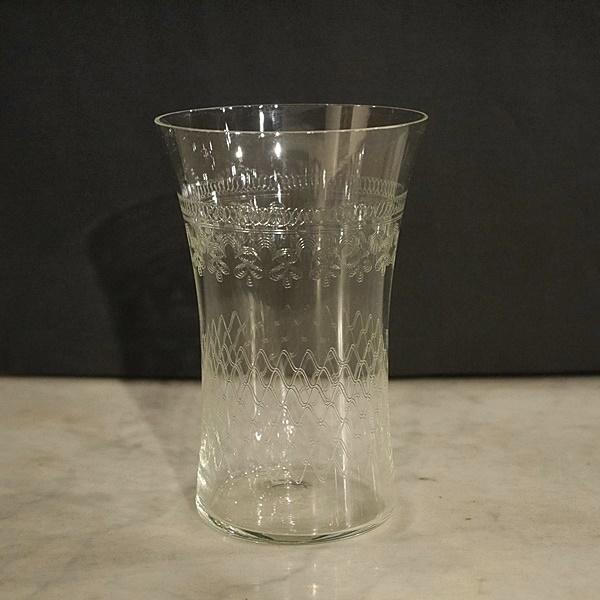 イギリスアンティーク1910〜1930年代 アンティークグラス5個セット