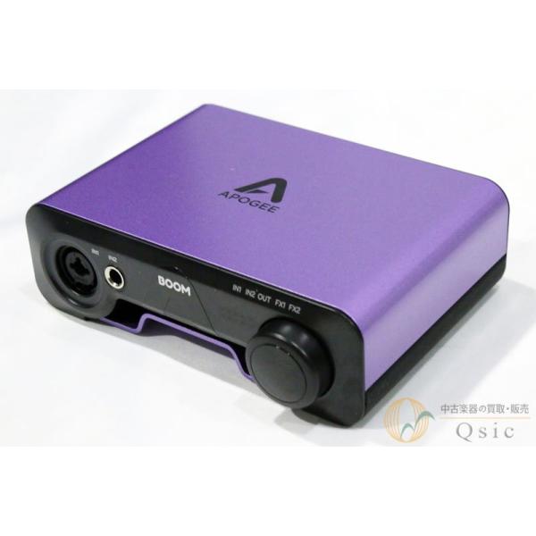 美品APOGEE BOOM オーディオインターフェース APOGEE ( アポジー ) BOOM USBオーディオインターフェイス 送料