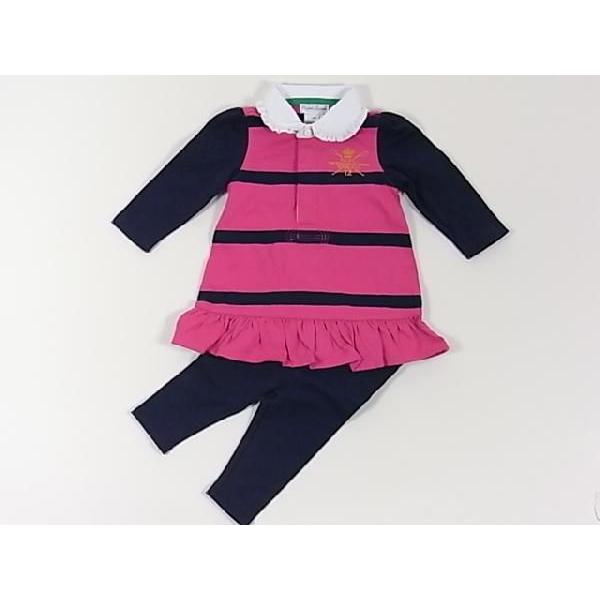 ラルフローレンralph Laurenベビーキッズ子供服女の子用長袖ワンピースパンツ2点セット ピンク ネイビー 6ヶ月用60cm70cm Buyee Buyee Japanese Proxy Service Buy From Japan Bot Online