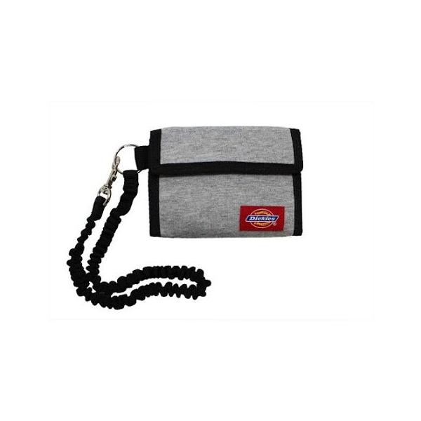 ディッキーズ Dickieｓ スウェット素材マジックテープづかい3つ折り財布 グレー Wh 7 Morenotafurt Com