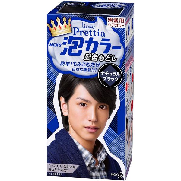 プリティア メンズ泡カラー 髪色もどし ナチュラルブラック Sagaretxe Net