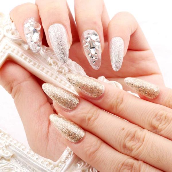 Wen18rhyavf ネイルラメ ネイルスパンコール ネイルグリッター カラフルパーツ キラキラネイルパウダー ジェルネイルアートキット Cybalinksolutions Com