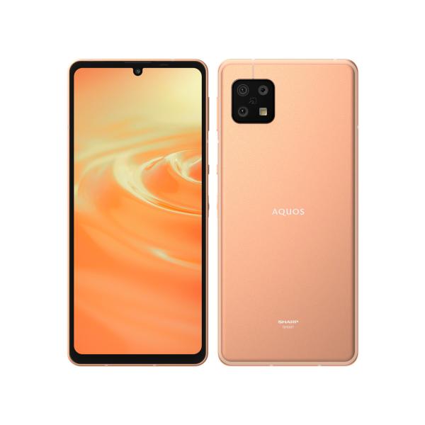 新品 未使用品 白ロム」SIMフリー AQUOS sense6s SHG07 LightCopper