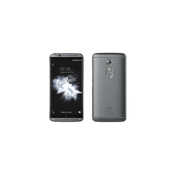 【新品未開封】Axon 7 SIMフリー 5.5インチ有機EL 4GB/64GB 新品 未開封品」SIMフリー ZTE AXON 7 クオーツグレー [SIM