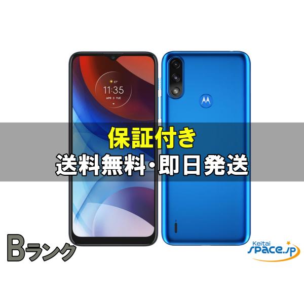 中古 Bランク] SIMフリー moto e7 power [ブルー][32GB] [国内正規品