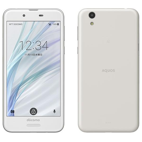 NTTdocomo - 【新品未使用品】AQUOS sense SH-01K Silky White quality-shop_sh01k-white-f