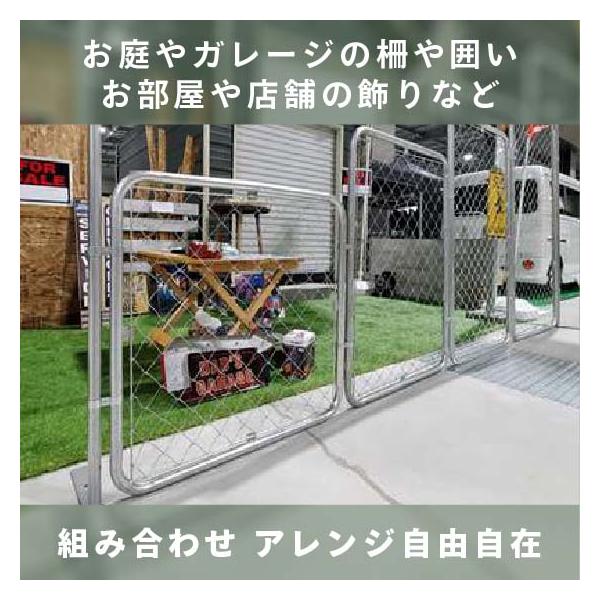 �A�����J���t�F���X �Y H 2000 mm �n�����ߍ��ݗp �x�� DIY �� �Ŕ� ���b�V�� ���� �K���[�W �� ������� �C���e���A ���i�摜5