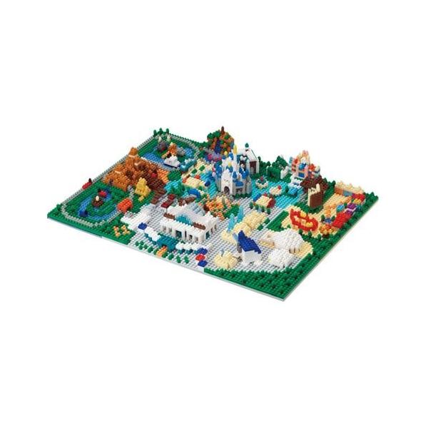 最安値に挑戦 東京ディズニーリゾート 東京ディズニーランド ジオラマ風ナノブロック 東京ディズニーリゾート限定