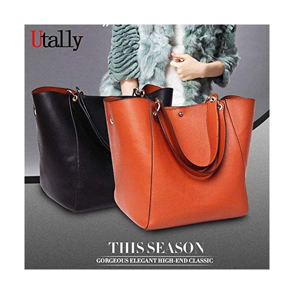 トートバッグ レディース 大容量 Utally ショルダーバッグ バッグインバッグ 旅行 バック 国内正規品 カバン 通勤 ギフト 3way