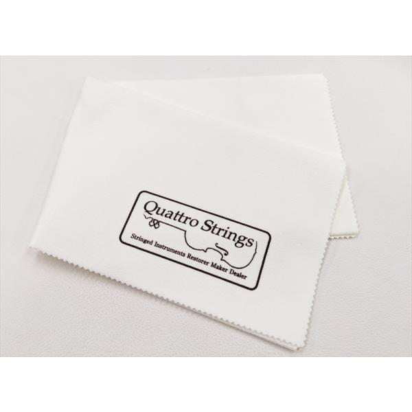 バイオリンなどのニス面の拭き取りに適したクロスをメーカーと共同開発しました。このミクロクロス(超極細繊維)は、高度なファイバーテクノロジーにより特殊加工された、ソフトタッチなクロスです。楽器の表面に付いた手の脂の汚れなど、傷をつけることなく...