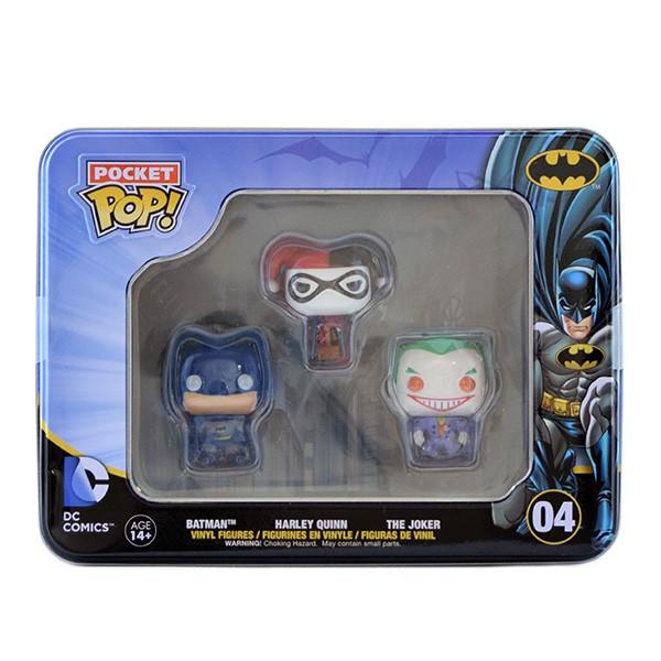 ポケット ポップ/バットマン、ハーレイ・クイン、ジョーカー 3パック