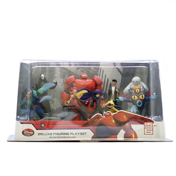 フィギア9点セット Disney Big Hero 6 デラックス フィギュア 9点セット : クアトロ