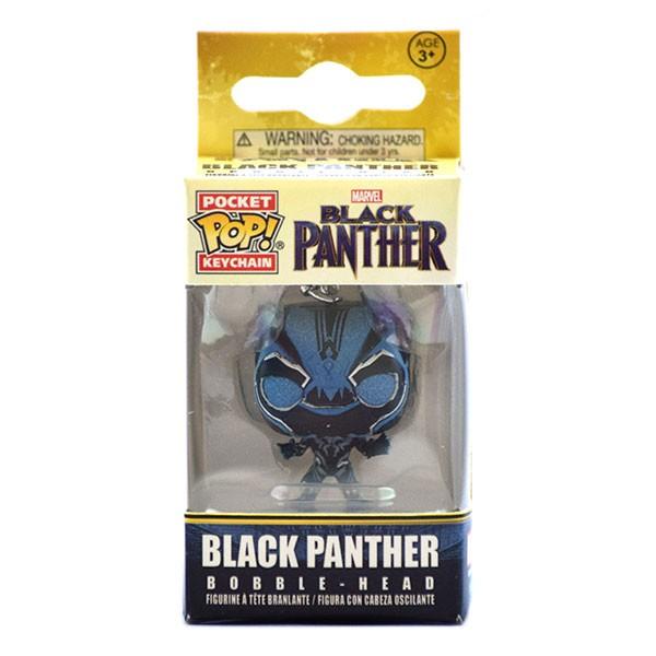 MARVEL/ブラックパンサー（グロウ版）/ポケット ポップ キーチェイン