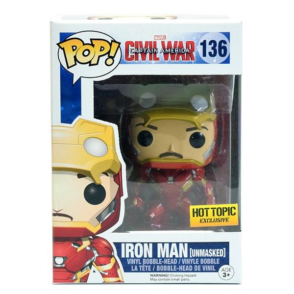 ファンコ マーベル シビルウォー アイアンマン フェイスオープン Pop ビニルフィギュア Mvlfpp0010 クアトロライン 通販 Yahoo ショッピング