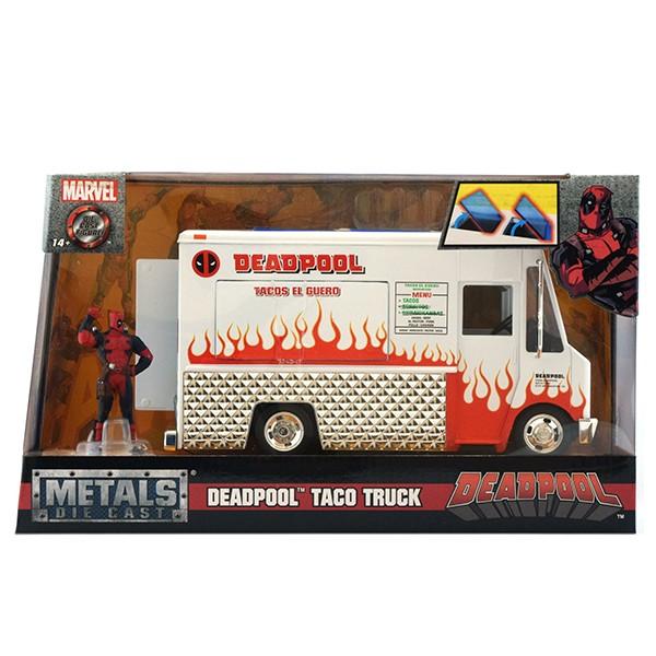 デッドプール ハリウッドライドタコトラック 1/24 フィギュア付 メタル