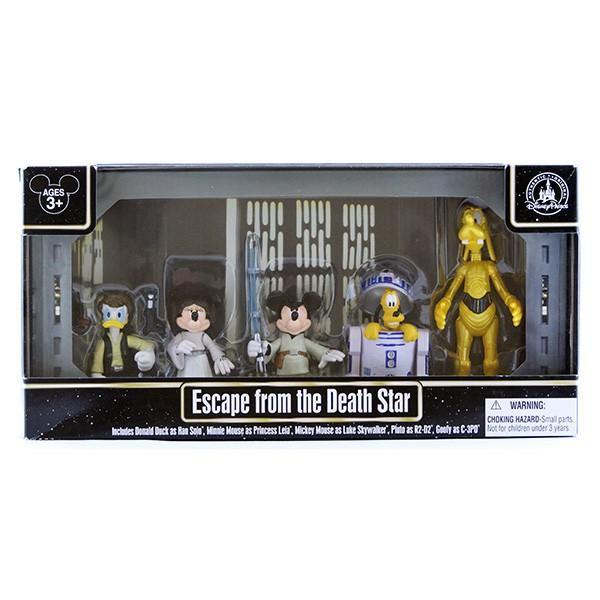 海外ディズニーパーク限定 ５体フィギュアセット エスケープ フロム ザ デススター Stwstt0009 クアトロライン 通販 Yahoo ショッピング