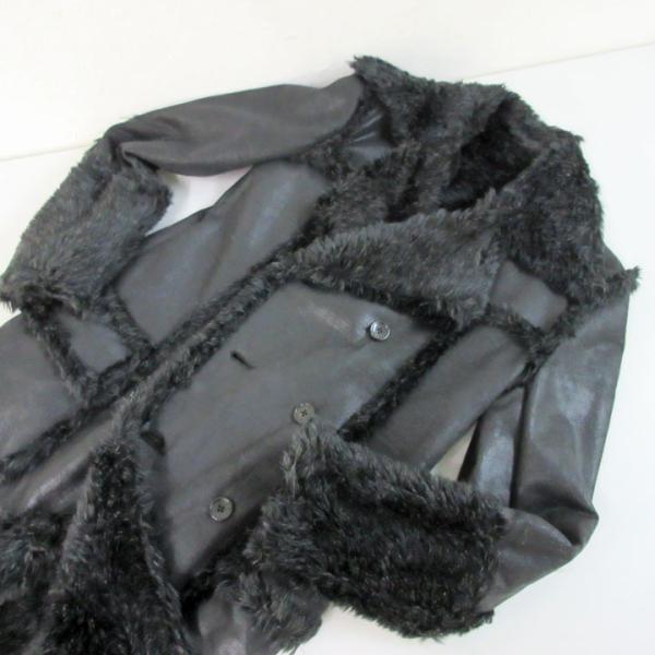 5351プールオム丸屋秀幸コレクション物フェイクファームートンロング