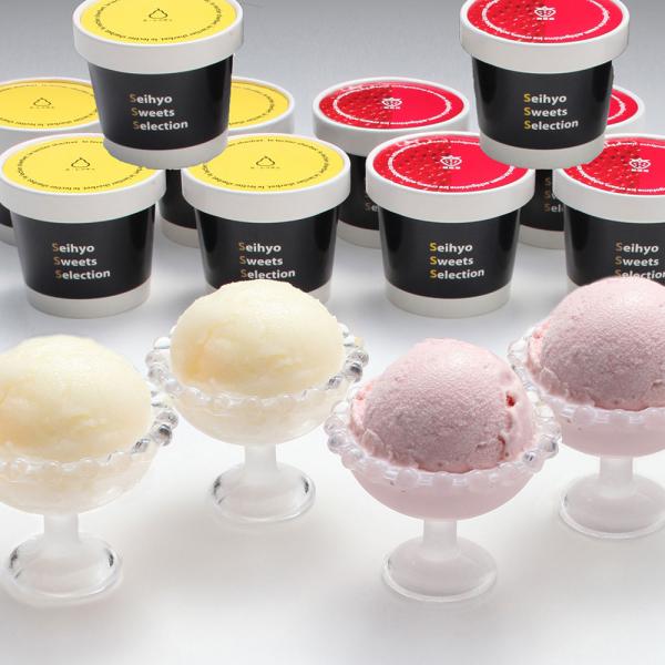 新潟の特産品の一つにあげられる西洋梨「ル レクチエ」を使用したなめらかな食感で香り高く仕上げたシャーベット、新潟県産のいちご（越後姫）を相性の良い練乳と混ぜ、素材の良さを生かした甘くて、コクのあるアイスクリームの嬉しい２種詰合せです。　　　...