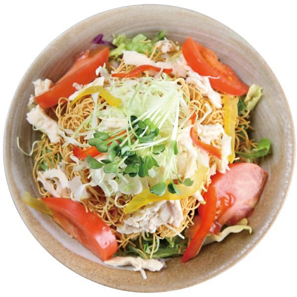 ■配送不可地域：離島は配送不可■温度帯：常温■原材料名／食品添加物：●麺：小麦粉(国内製造)、食用植物油脂、食塩／かんすい、酸化防止剤(ビタミンE)、(一部に小麦を含む)●粉末ドレッシング：砂糖(国内製造)、クルトン、プロセスチー ズ(ナチ...