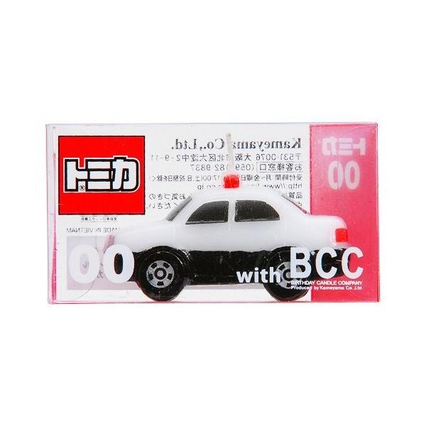 トミカキャンドル パトカー qqffhab パトカー大好き！ トミカキャンドル パトカー 1個 (カメヤマ