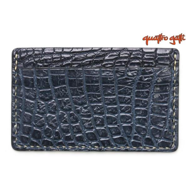 パスケース クロコダイル メンズ レディース ワニ革 カードケース  