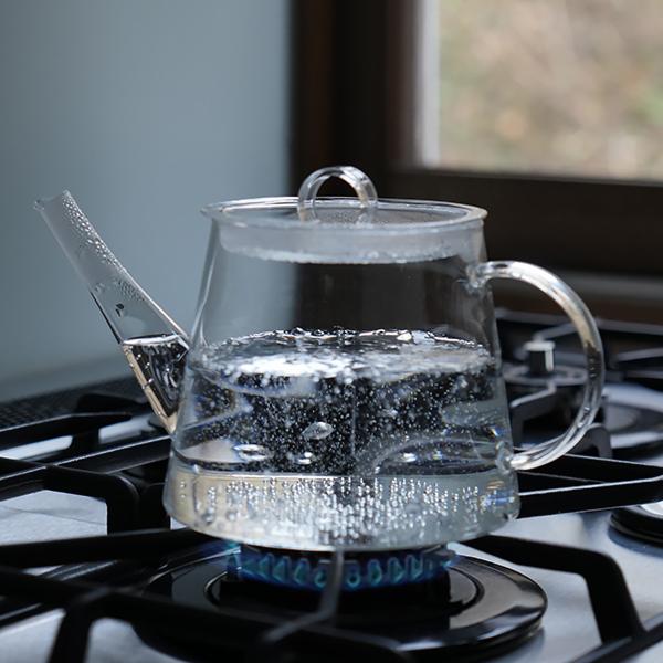 LAPI ケトル【ラピ アクシス axcis 耐熱ガラス やかん ガラスケトル ガラスポット ティーポット 直火 お茶 コーヒー 熱湯可 電子レンジ可 食洗機可 おしゃれ】