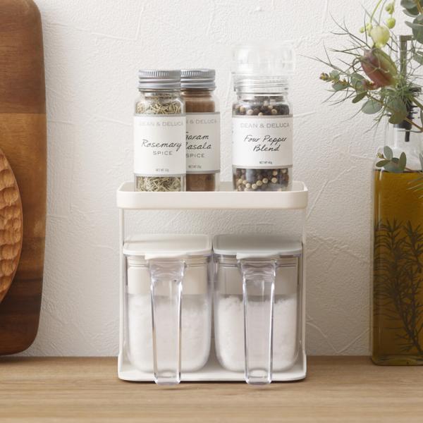 marna（マーナ） 調味料ラック 2色 ノーマルサイズ ※保存容器は別売
