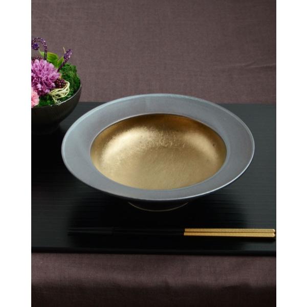 武蔵 musashi ムサシ リムクーププレート Ｍサイズ MS2112【和食器 和モダン おしゃれ おもてなし M.STYLE ミヤザキ食器 食洗機可 電子レンジ可】