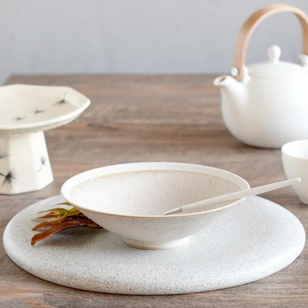 グレー 円形皿 直径約28cm ソフィー ラウンディッシュプレート2枚