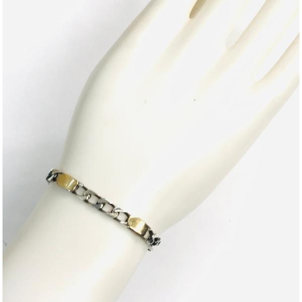 Tiffany＆Co. ティファニー K18×Silver925 ゴールド×シルバー チェーン