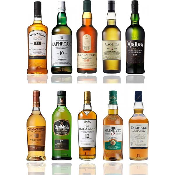 当店人気No1【プレゼントにも最適】スコッチ シングルモルト 地域別 10