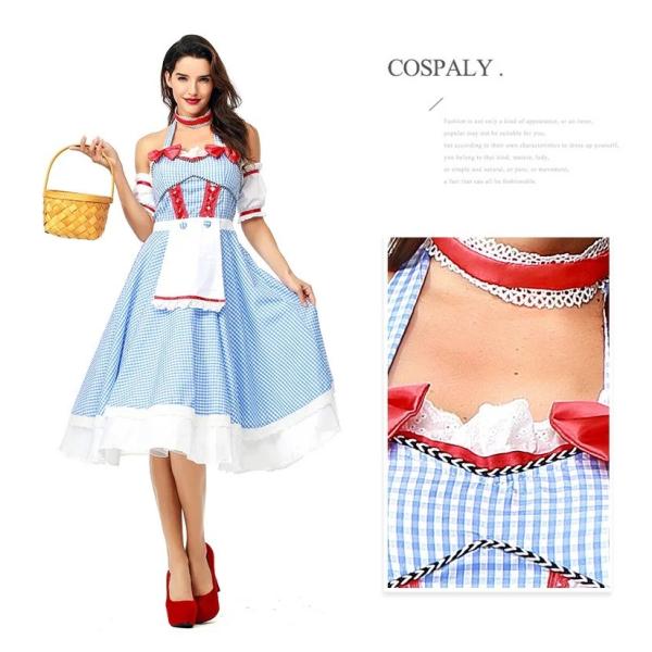 ドロシー衣装 女性用 ドレス お姫様 オズの魔法使い ドロシードレメイド仮装 レディース なりきりワンピース 大人用 余興 コスチューム プリンセス かわいいp1 Buyee 日本代购平台 产品购物网站大全 Buyee一站式代购 Bot Online