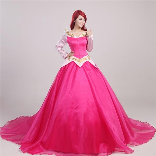 眠れる森の美女 大人 コスチューム プリンセス オーロラ姫 Wl449 ハロウィン レディース 眠れる森の美女 ディズニー ドレス 女性用 コスプレ 衣装 レディース ピンク