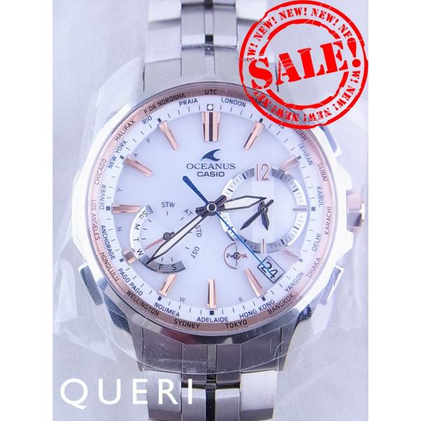 Manta（OCEANUS） カシオ オシアナス マンタ OCW-S3400E-7AJFを最安値  
