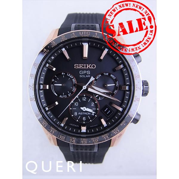 人気モデル　セイコー　アストロン　GPS SBXC006 5X53 セイコーアストロンソーラーGPSブラック文字盤SBXC006(5X53-0AB0