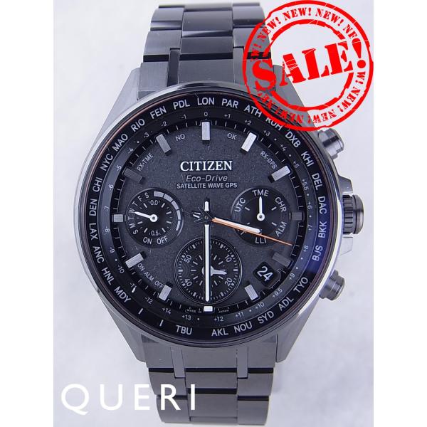 【極美品】シチズン アテッサ GPS電波 ブラックチタン CC4004-58E Amazon.co.jp: [シチズン] 腕時計 アテッサ CC4004-58E F950 Eco