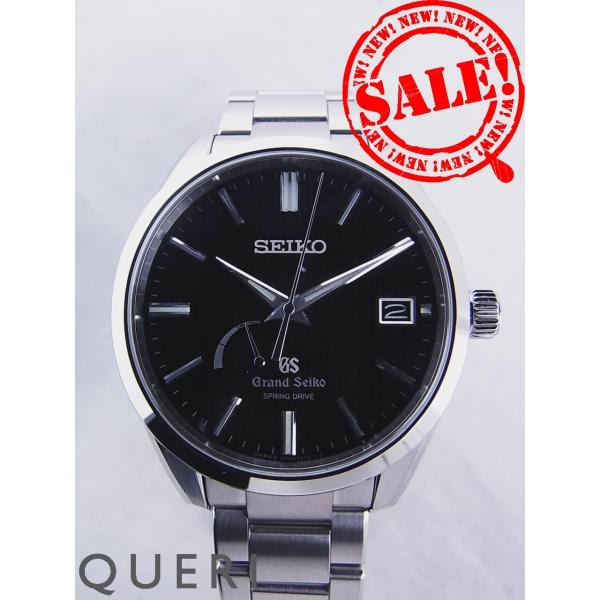 Grand Seiko グランドセイコー スプリングドライブ ブラック文字盤
