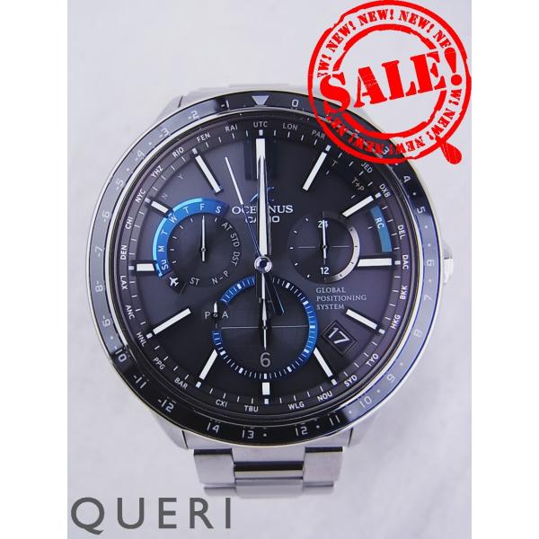 OCEANUS カシオ オシアナス フルメタル GPSハイブリッド電波ソーラー