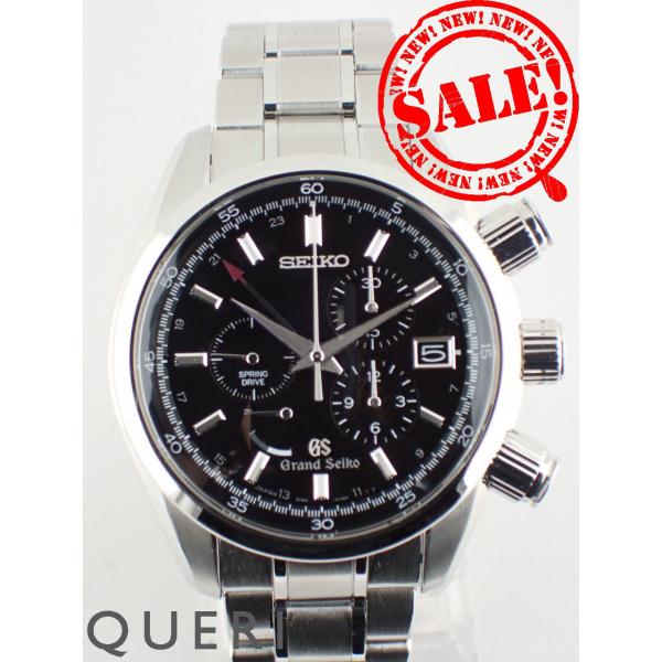 SBGC003 グランドセイコー GMT クロノグラフ 　スプリングドライブ SBGC003 ブラック Grand Seiko（グランドセイコー）スポーツ
