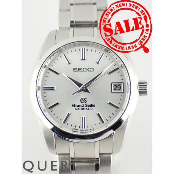 新品仕上げ済 Grand Seiko(グランドセイコー) メカニカル 9S65-00B0/SBGR051 SS AT 自動巻き シンプル デイト表示 メンズ Grand Seiko グランドセイコー 9Sメカニカル シルバー文字盤 SBGR051