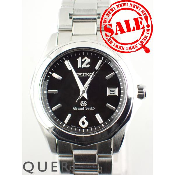 グランドセイコー SBGX035/9F62-0A60クォーツ GS Grand Seiko グランドセイコー 9Fクォーツ 12角ベゼル ブラック文字盤