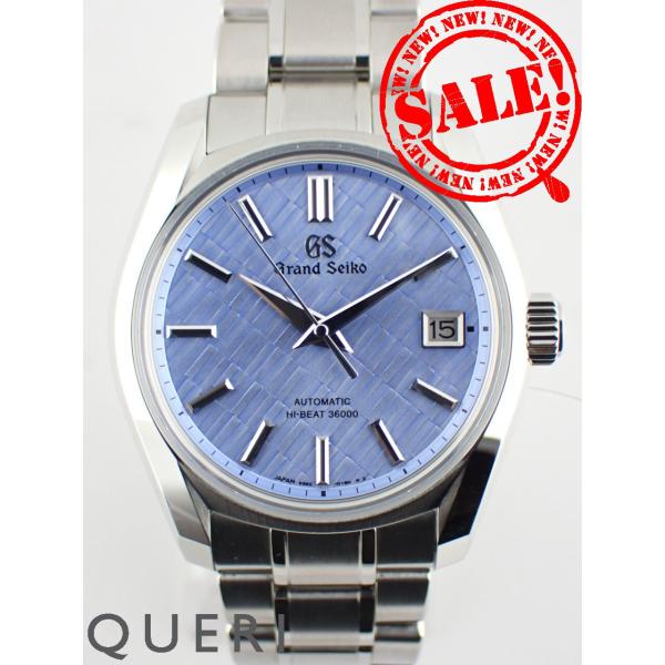 グランドセイコー Grand SEIKO 腕時計 ヘリテージコレクション SBGH317/9S85-01H0 銀座 530本 限定モデル ブルー文字盤 カレンダー 裏スケ SS 自動巻き 【箱・保付き】 【中古】 Grand Seiko グランドセイコー ヘリテージコレクション メカニカル